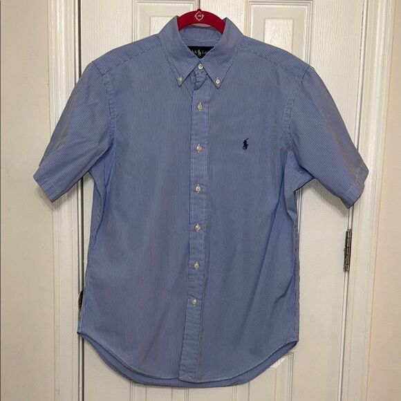 Polo by Ralph Lauren Blue Casual Button Down Shirt - Picture 1 of 8